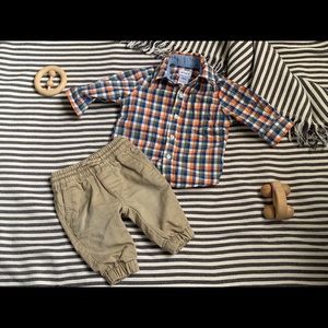 Baby shirt and pant set 3 months